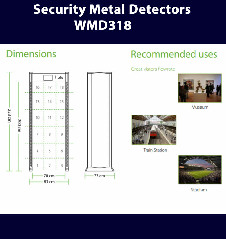 Metal Detectors WMD318